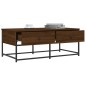 vidaXL Couchtisch Braun Eichen-Optik 100x51x40 cm Holzwerkstoff vidaXL Couchtisch Braun Eichen-Optik 100x51x40 cm Holzwerkstoff