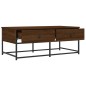 vidaXL Couchtisch Braun Eichen-Optik 100x51x40 cm Holzwerkstoff vidaXL Couchtisch Braun Eichen-Optik 100x51x40 cm Holzwerkstoff