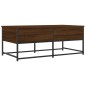 vidaXL Couchtisch Braun Eichen-Optik 100x51x40 cm Holzwerkstoff vidaXL Couchtisch Braun Eichen-Optik 100x51x40 cm Holzwerkstoff