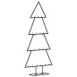 vidaXL Metall-Weihnachtsbaum für Dekorationen Schwarz 90 cm vidaXL Metall-Weihnachtsbaum für Dekorationen Schwarz 90 cm