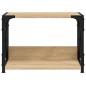 vidaXL Druckerständer 2 Ablagen Sonoma-Eiche 44x26x31,5 cm vidaXL Druckerständer 2 Ablagen Sonoma-Eiche 44x26x31,5 cm
