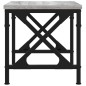 vidaXL Druckerständer Grau Sonoma 40x30x31 cm Holzwerkstoff vidaXL Druckerständer Grau Sonoma 40x30x31 cm Holzwerkstoff