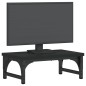 vidaXL Monitorständer Schwarz 37x23x14 cm Holzwerkstoff vidaXL Monitorständer Schwarz 37x23x14 cm Holzwerkstoff