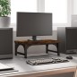vidaXL Monitorständer Räuchereiche 37x23x14 cm Holzwerkstoff vidaXL Monitorständer Räuchereiche 37x23x14 cm Holzwerkstoff