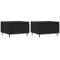 vidaXL Couchtische 2 Stk. Schwarz 50x46x35 cm Holzwerkstoff vidaXL Couchtische 2 Stk. Schwarz 50x46x35 cm Holzwerkstoff