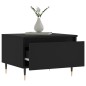 vidaXL Couchtische 2 Stk. Schwarz 50x46x35 cm Holzwerkstoff vidaXL Couchtische 2 Stk. Schwarz 50x46x35 cm Holzwerkstoff