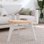 vidaXL Tischplatte Rund Ø60x3 cm Massivholz Kiefer vidaXL Tischplatte Rund Ø60x3 cm Massivholz Kiefer