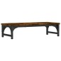 vidaXL Monitorständer Räuchereiche 55x23x14 cm Holzwerkstoff vidaXL Monitorständer Räuchereiche 55x23x14 cm Holzwerkstoff