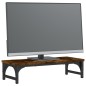 vidaXL Monitorständer Räuchereiche 55x23x14 cm Holzwerkstoff vidaXL Monitorständer Räuchereiche 55x23x14 cm Holzwerkstoff
