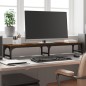 vidaXL Monitorständer Braun Eichen-Optik 105x23x15,5 cm Holzwerkstoff vidaXL Monitorständer Braun Eichen-Optik 105x23x15,5 cm Holzwerkstoff