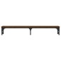 vidaXL Monitorständer Braun Eichen-Optik 105x23x15,5 cm Holzwerkstoff vidaXL Monitorständer Braun Eichen-Optik 105x23x15,5 cm Holzwerkstoff