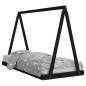 vidaXL Kinderbett Schwarz 90x200 cm Massivholz Kiefer vidaXL Kinderbett Schwarz 90x200 cm Massivholz Kiefer