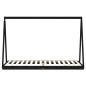 vidaXL Kinderbett Schwarz 90x200 cm Massivholz Kiefer vidaXL Kinderbett Schwarz 90x200 cm Massivholz Kiefer