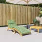 Sonnenliegen-Auflage Blattmuster Oxford-Gewebe Sonnenliegen-Auflage Blattmuster Oxford-Gewebe