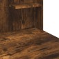 vidaXL Schminktisch mit LED-Leuchten Räuchereiche 96x40x142 cm vidaXL Schminktisch mit LED-Leuchten Räuchereiche 96x40x142 cm