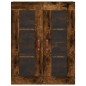 vidaXL Highboard Räuchereiche 69,5x34x180 cm Holzwerkstoff vidaXL Highboard Räuchereiche 69,5x34x180 cm Holzwerkstoff