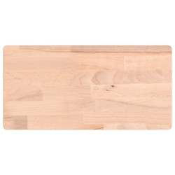 vidaXL Wandregal 40x20x1,5 cm Massivholz Buche