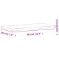 vidaXL Wandregal 40x20x1,5 cm Massivholz Buche vidaXL Wandregal 40x20x1,5 cm Massivholz Buche