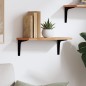 vidaXL Wandregal 40x20x1,5 cm Massivholz Buche vidaXL Wandregal 40x20x1,5 cm Massivholz Buche
