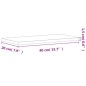 vidaXL Wandregal 40x20x1,5 cm Massivholz Buche vidaXL Wandregal 40x20x1,5 cm Massivholz Buche