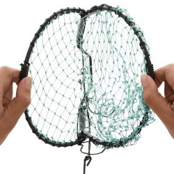 vidaXL Vogelfalle Grün 20 cm Stahl 
