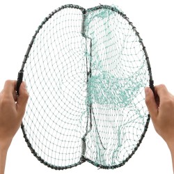 vidaXL Vogelfalle Grün 40 cm Stahl