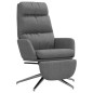 vidaXL Relaxsessel mit Fußstütze Hellgrau Stoff vidaXL Relaxsessel mit Fußstütze Hellgrau Stoff