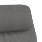vidaXL Relaxsessel mit Fußstütze Hellgrau Stoff vidaXL Relaxsessel mit Fußstütze Hellgrau Stoff