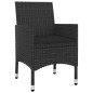 vidaXL 7-tlg. Garten-Essgruppe mit Auflagen Poly Rattan und Glas vidaXL 7-tlg. Garten-Essgruppe mit Auflagen Poly Rattan und Glas