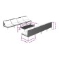 vidaXL 9-tlg. Garten-Lounge-Set mit Kissen Poly Rattan Dunkelgrau vidaXL 9-tlg. Garten-Lounge-Set mit Kissen Poly Rattan Dunkelgrau