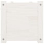 vidaXL Garten-Hochbeet Weiß 150x31x31 cm Massivholz Kiefer vidaXL Garten-Hochbeet Weiß 150x31x31 cm Massivholz Kiefer