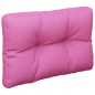 vidaXL Palettenkissen Rosa 50x40x12 cm Stoff vidaXL Palettenkissen Rosa 50x40x12 cm Stoff