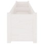vidaXL Pflanzkübel 2 Stk. Weiß 200x31x31 cm Massivholz Kiefer vidaXL Pflanzkübel 2 Stk. Weiß 200x31x31 cm Massivholz Kiefer