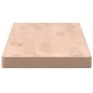 vidaXL Wandregal 100x20x2,5 cm Massivholz Buche vidaXL Wandregal 100x20x2,5 cm Massivholz Buche
