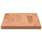 vidaXL Wandregal 80x20x1,5 cm Massivholz Buche vidaXL Wandregal 80x20x1,5 cm Massivholz Buche