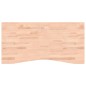 vidaXL Schreibtischplatte 110x(50-55)x2,5 cm Massivholz Buche vidaXL Schreibtischplatte 110x(50-55)x2,5 cm Massivholz Buche