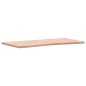 vidaXL Schreibtischplatte 110x(50-55)x2,5 cm Massivholz Buche vidaXL Schreibtischplatte 110x(50-55)x2,5 cm Massivholz Buche