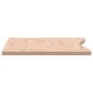 vidaXL Schreibtischplatte 110x(55-60)x2,5 cm Massivholz Buche vidaXL Schreibtischplatte 110x(55-60)x2,5 cm Massivholz Buche