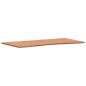 vidaXL Schreibtischplatte 100x(45-50)x1,5 cm Massivholz Buche vidaXL Schreibtischplatte 100x(45-50)x1,5 cm Massivholz Buche