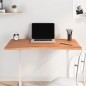vidaXL Schreibtischplatte 100x(55-60)x2,5 cm Massivholz Buche vidaXL Schreibtischplatte 100x(55-60)x2,5 cm Massivholz Buche