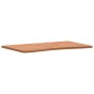 vidaXL Schreibtischplatte 100x(55-60)x2,5 cm Massivholz Buche vidaXL Schreibtischplatte 100x(55-60)x2,5 cm Massivholz Buche