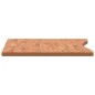 vidaXL Schreibtischplatte 100x(55-60)x2,5 cm Massivholz Buche vidaXL Schreibtischplatte 100x(55-60)x2,5 cm Massivholz Buche