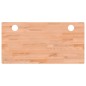 vidaXL Schreibtischplatte 110x55x1,5 cm Massivholz Buche vidaXL Schreibtischplatte 110x55x1,5 cm Massivholz Buche