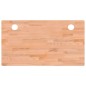 vidaXL Schreibtischplatte 110x60x1,5 cm Massivholz Buche vidaXL Schreibtischplatte 110x60x1,5 cm Massivholz Buche