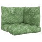 Palettenkissen 3 Stk. Blattmuster Oxford-Gewebe Palettenkissen 3 Stk. Blattmuster Oxford-Gewebe