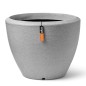 Capi Blumentopf Arc Granite Konisch Niedrig 60x48 cm Elfenbeinfarben Capi Blumentopf Arc Granite Konisch Niedrig 60x48 cm Elfenbeinfarben