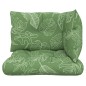 Palettenkissen 3 Stk. Blattmuster Oxford-Gewebe Palettenkissen 3 Stk. Blattmuster Oxford-Gewebe