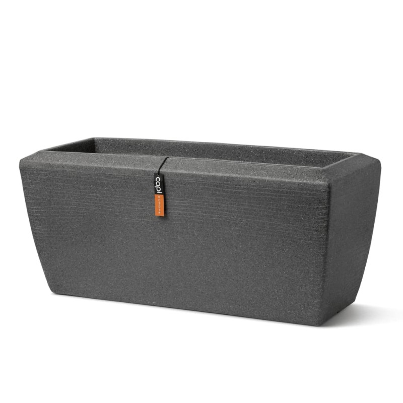 Capi Pflanzgefäß Arc Granite Rechteckig 60x35x40 cm Anthrazit Capi Pflanzgefäß Arc Granite Rechteckig 60x35x40 cm Anthrazit