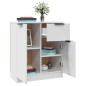 vidaXL Sideboard Weiß 60x30x70 cm Holzwerkstoff vidaXL Sideboard Weiß 60x30x70 cm Holzwerkstoff