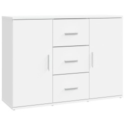 vidaXL Sideboard Weiß 91x29,5x65 cm Holzwerkstoff